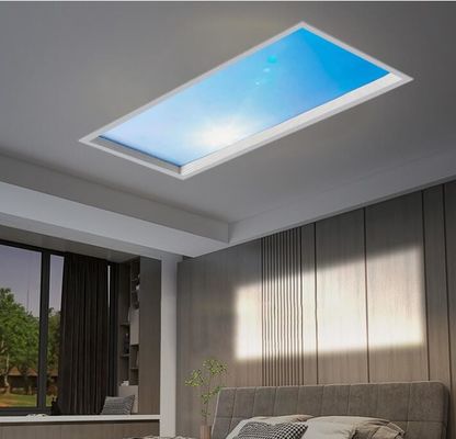 Topsung Sztuczne światło dachowe Led Panel Light Biuro ramy Strop Lampa 300x1200 Niebieskie białe chmury
