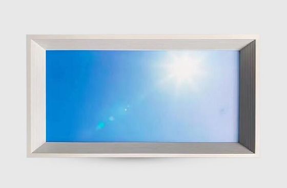 Topsung niebieski niebo obraz biurowe światła kwadratowe 300x600 zmniejszalne LED światło sufitowe 36w światło paneli
