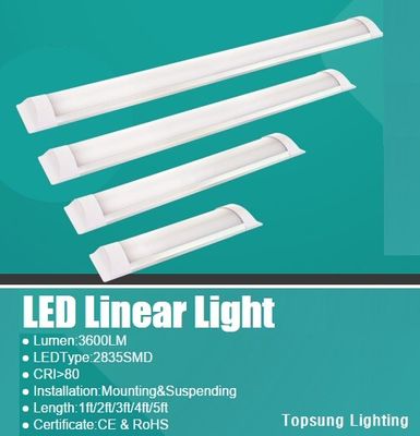 1ft 24*75*300mm Kolor regulowany LED Liniowe światło dla przemysłu