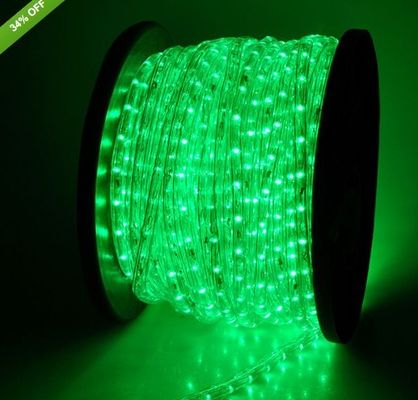 Światło świąteczne LED 110/220v 2 drut okrągłe LED neon liny światło