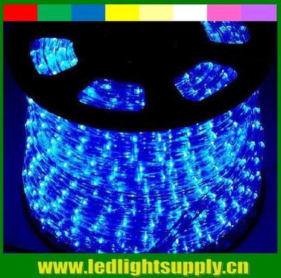 niebieski oświetlenie dekoracyjne zewnętrzne 2 drut 12/24V LED liny flex światło