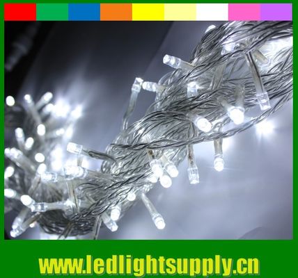 Świętowy dekoracja białe światło wiedźmy struny LED oświetlenie świąteczne