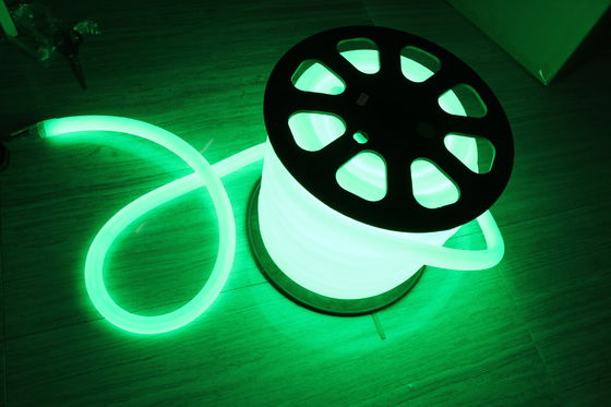 nowy projekt 24V IP67 wodoodporny zielony 100LEDs/m 360 okrągłe neon flex światła