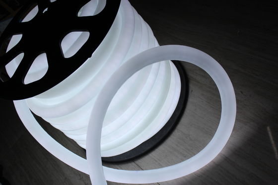 24v biały kolor dekoracji 360 stopni okrągły neon flex światło dla zewnętrznych