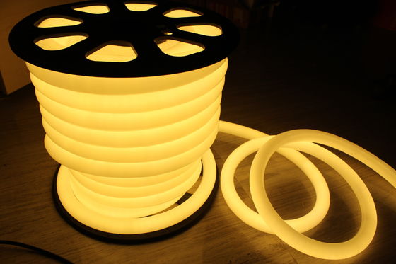 efektywność energetyczna 24v 25mm 360 stopni okrągły ciepły biały ip67 LED neon flex lampy wstążka