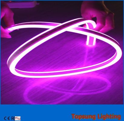 dekoracyjne dwustronne światła neonowe LED flexowe koloru fioletowego 24v do budowy