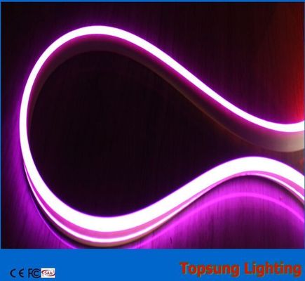 dekoracyjne dwustronne światła neonowe LED flexowe koloru fioletowego 24v do budowy