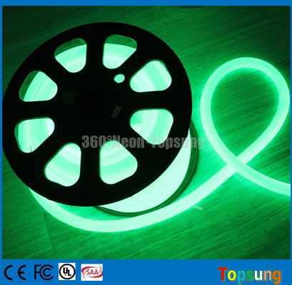 25m roll green pvc 360 stopni LED neon flex dla mostu