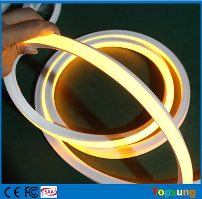 Anty-UV Mleko białe PVC żółte LED Neon Flex światło do dekoracji