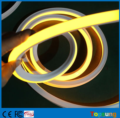 Anty-UV Mleko białe PVC żółte LED Neon Flex światło do dekoracji