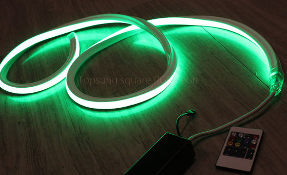 Super jasny kwadrat 230V zielony zestaw liny LED do budowy