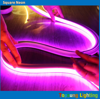 220v Pink LED Neon Flex Rope Light 16*16m Łatwa instalacja