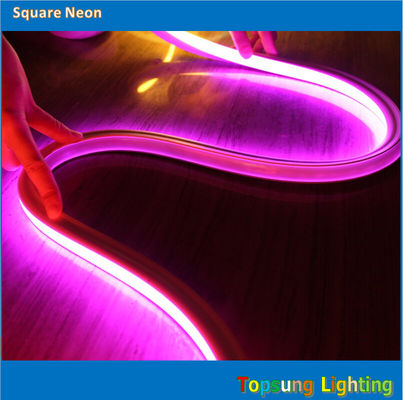 Hot salel 100v 16*16m różowy neon LED elastyczny pasek do użytku na zewnątrz