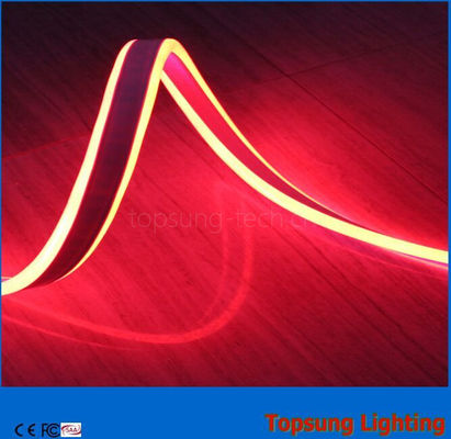 230V podwójny bok LED neon flex czerwony kolor dla znaków
