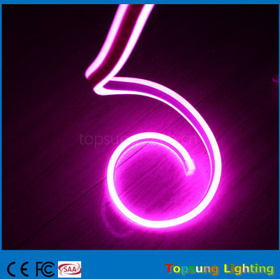 Najlepiej sprzedający się 12V podwójny kolor różowy LED neon elastyczny światło