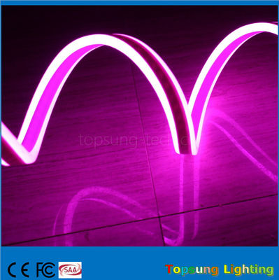 Najlepiej sprzedający się 24V podwójny bok różowy LED neon elastyczna linia z wysoką jakością