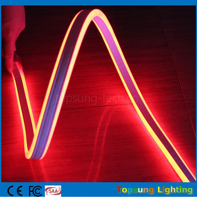 Piękny 12V podwójny strona emitująca czerwony LED neon elastyczny pasek z nowym projektem