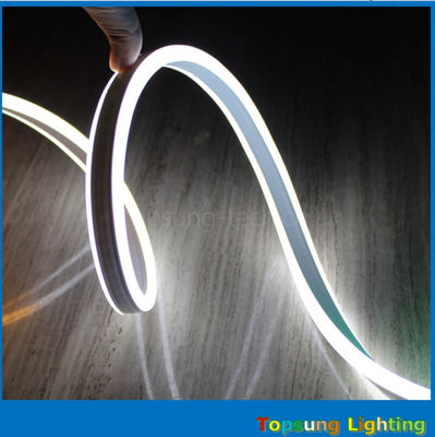 gorąca sprzedaż neon światło 24V podwójne strony białe LED neon elastyczna linia do dekoracji