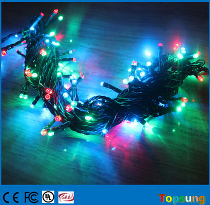 10m podłączalny anty zimno 5mm zmieniające kolor zewnętrzne Boże Narodzenie LED światła strun