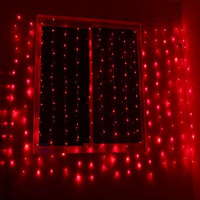 240v Świąteczne ozdoby LED Świąteczne oświetlenie zasłona na zewnątrz