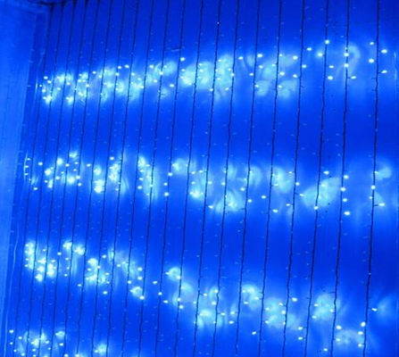 2016 nowy 277v bajka zewnętrzne światła świąteczne zasłona wodoodporne na zewnątrz