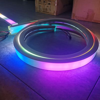 40 mm szerokość Dmx512 RGB Strip lampy wielobarwne gwirnaldy liston decorativo navidad