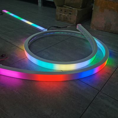 Chiny Fabryka kwadratowa 12v 24v Led Neon Flexible Strip Led Neon Flex lampy nawigacyjne lampy neonowe 40mm