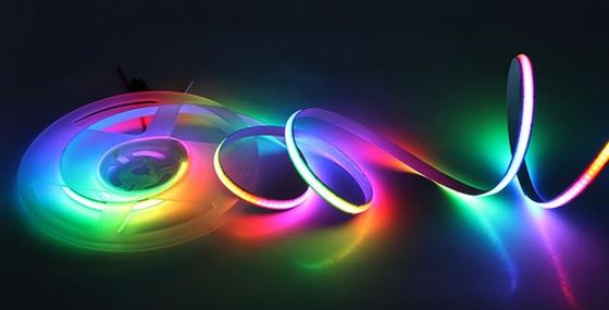 Cyfrowy RGB Cob Led Strip 3 lata gwarancji Ce Rohs Dream Color Pixel Rgbic Ws2811 LED paski oświetleniowe