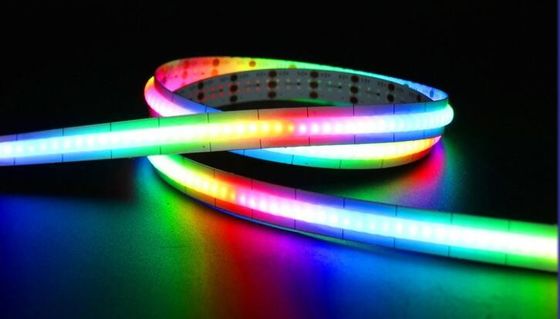 Topsung rgb 720leds/m COB Strip Light Dream Color 24v Adresable LED Magic COB LED Strip