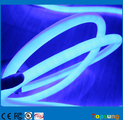 IP67 110 woltów dmx led neon liny 16mm 360 stopni okrągłe światła elastyczne niebieski