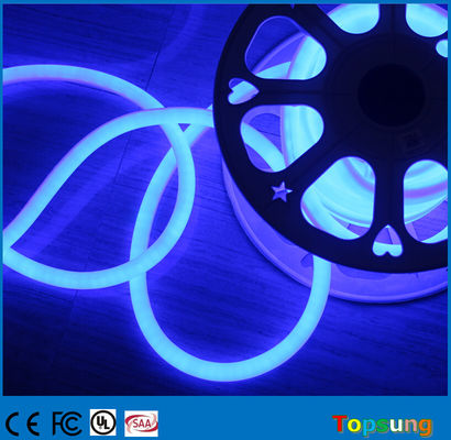 16mm 360 stopni okrągłe LED neonowe lampy niebieskie elastyczne ozdoby 24V