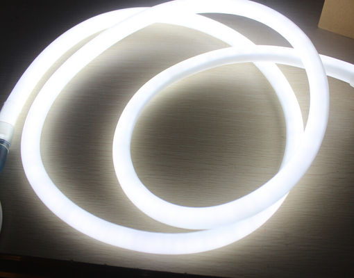 120v 6500k biały emitujący LED neon elastyczny liny światła trip wstążka rurki miękkiego węża smd 16mm mini rozmiar elastyczny neon