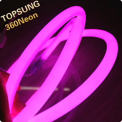 360-krotny mini elastyczny neon flex LED światła paska wstążka różowy fioletowy kolor 24v