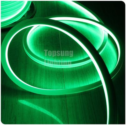 AC220V płaskowierzchniowy neon LED Tube 2835 SMD zielony 16 * 16mm kwadratowy neon flex