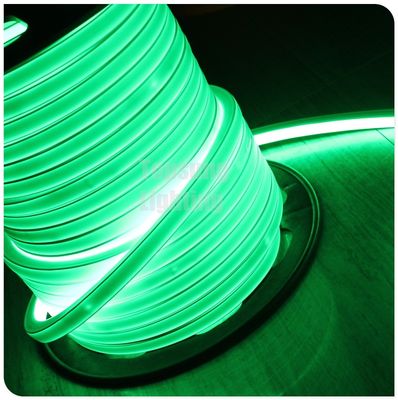DC 12V LED neon flex 16x16mm kwadratowy płaski światło liny 120SMD/M zielone światło dekoracyjne na zewnątrz