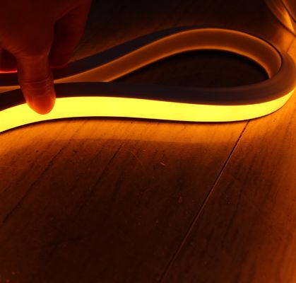 Super jasność żółty kwadratowy neon LED światło smd2835 PVC rurki 12V dla domu