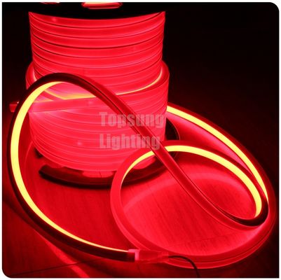 Gorąca sprzedaż długowieczność 24V czerwony kolor kwadratowy LED neon flex liny światło IP67