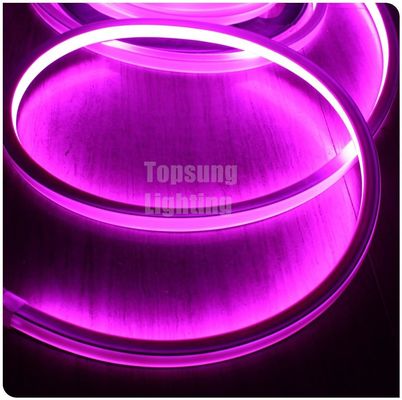 wysokiej jakości kwadratowe światła neonowe LED flex 12V fioletowe różowe lampy liniowe do zastosowań w projektach inżynierskich