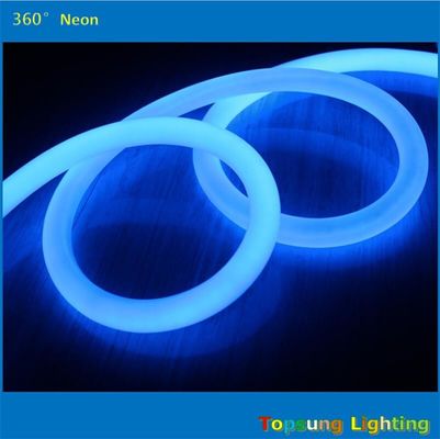 25M spool 12V niebieski 360 stopni LED neon liny światło do pomieszczenia