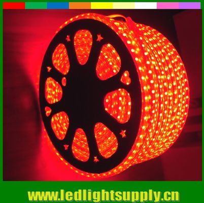 Sprzedaż hurtowa czerwona elastyczna taśma LED 50m 220V 5050 smd taśma 60LED/m taśma LED