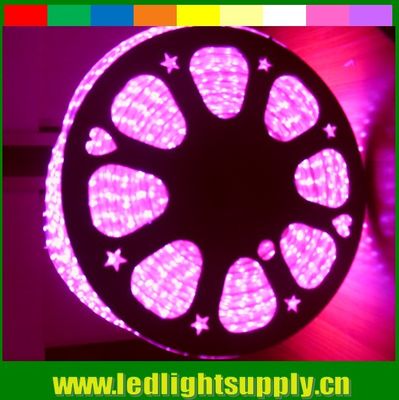 sprzedaż hurtowa taśma AC LED 110V elastyczna taśma led 5050 smd różowa taśma 60LED/m