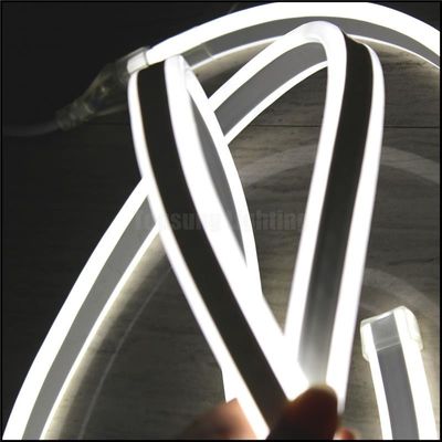 gorąca sprzedaż neon światło 24V podwójne strony białe LED neon elastyczna linia do dekoracji