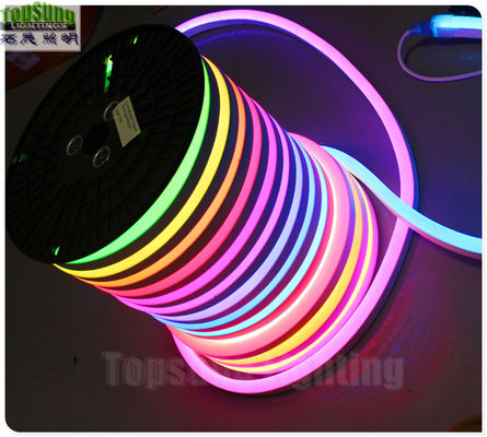 24V LED neon światło cyfrowe 14*26mm baterie neon liny światła