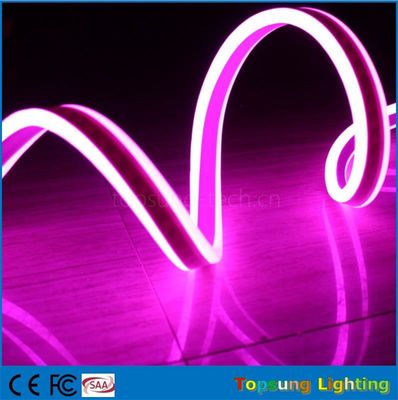 Najlepiej sprzedający się 12V podwójny kolor różowy LED neon elastyczny światło
