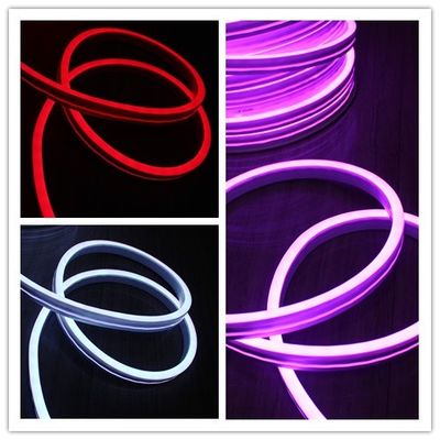 Ultracienkie 11x19mm elastyczne światło LED neonowe płasko emitujące widok boczny Neonflex
