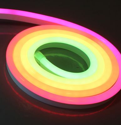 LED neon pixel światło SPI cyfrowy Neon Flex Liny dynamiczne ściganie
