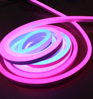 24V RGB LED neon flex cyfrowy LED neon Świąteczne ozdoby zewnętrzne