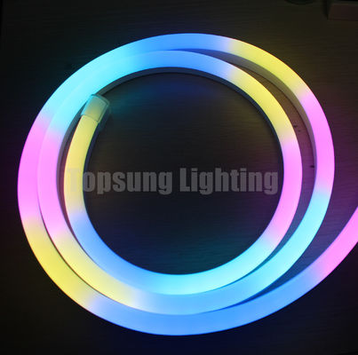 Niezwykłe Topsung Digital LED neo paski 40mm szerokości światełkowych 24V piksel LED neon bar dmx 512 elastyczne paski nen