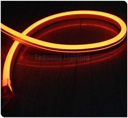 24v żółty popularny LED neon flex lampę lampy PVC ultra cienkie neon elastyczny liny paska lampy 11x18mm dekoracja zewnętrzna