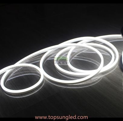 50m 12v 24v mikro 7*15mm wysoki światłowiec biały mlekowy kurtka Mini Led Flex Neon 10cm wycinalny Flexible LED Neon Rope